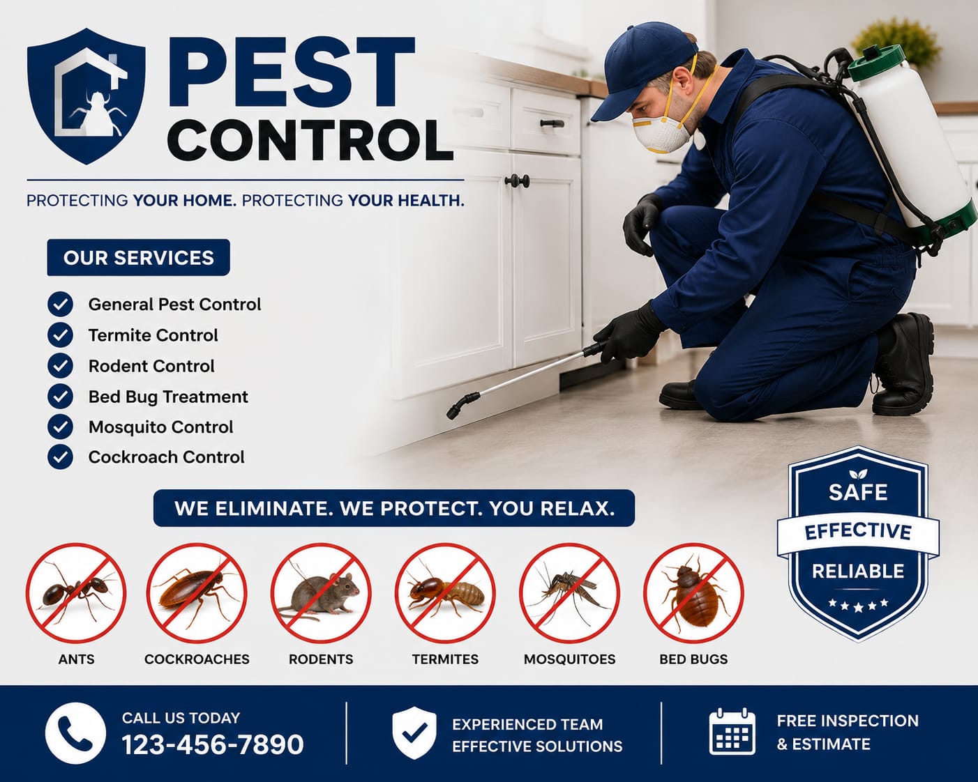 Pest Control 3 BHK
